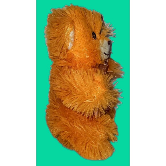 Greenbrier Fuzzy Friends Teddy Bear – 7" Plush Stuffed Animal – Orangish Tan - Picture 2 of 9